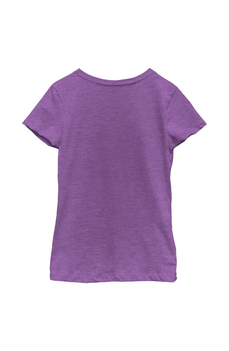 MINECRAFT Girl's Minecraft Alex Steve Portal Party Graphic T-Shirt, Alternate, color, Purple Berry