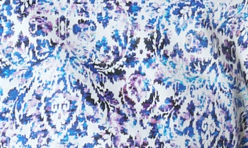 ROBERT GRAHAM ROBERT GRAHAM ABSTRACT PRINT COTTON SHORT SLEEVE BUTTON-UP SHIRT