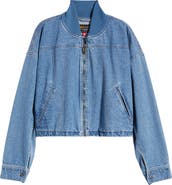 Alpha Industries Relaxed Fit Denim Flight Jacket