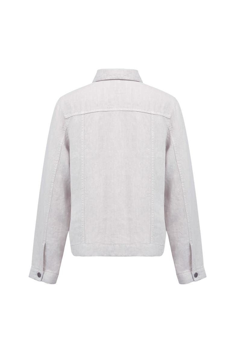 Linen Western Jacket, Alternate, color, STONE