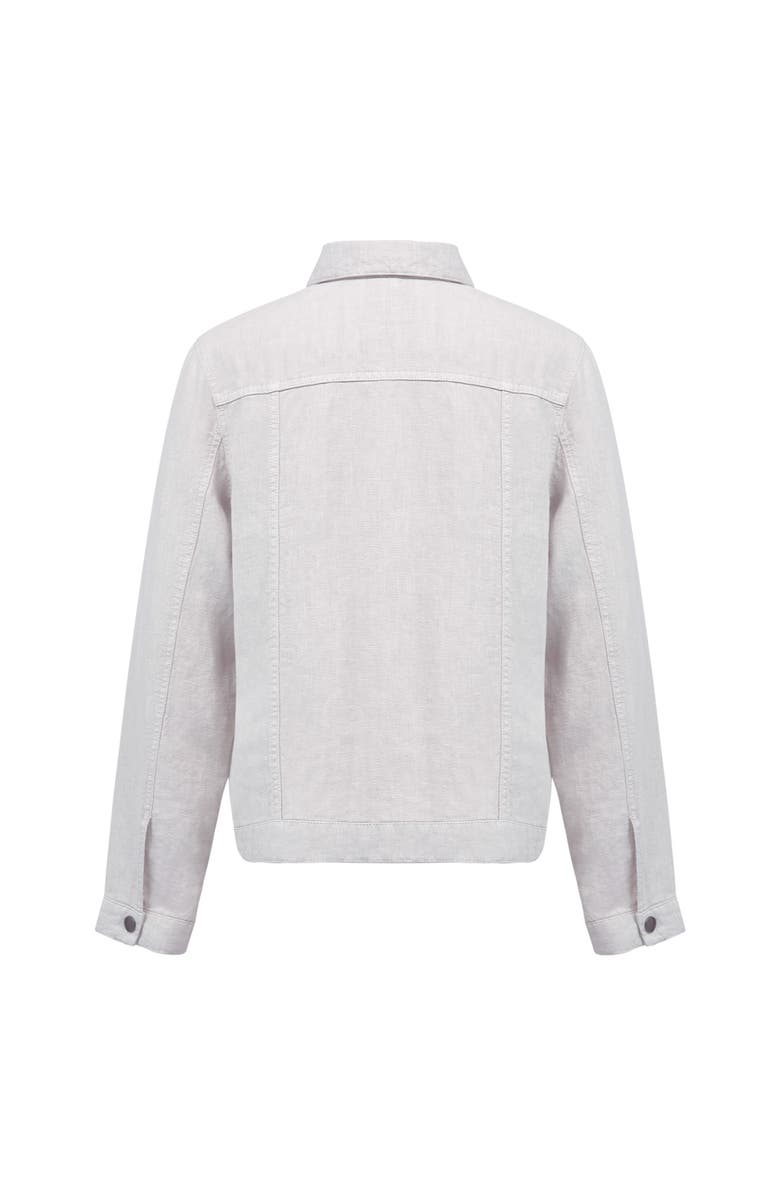 Celtic & Co. Linen Western Jacket, Alternate, color, Stone