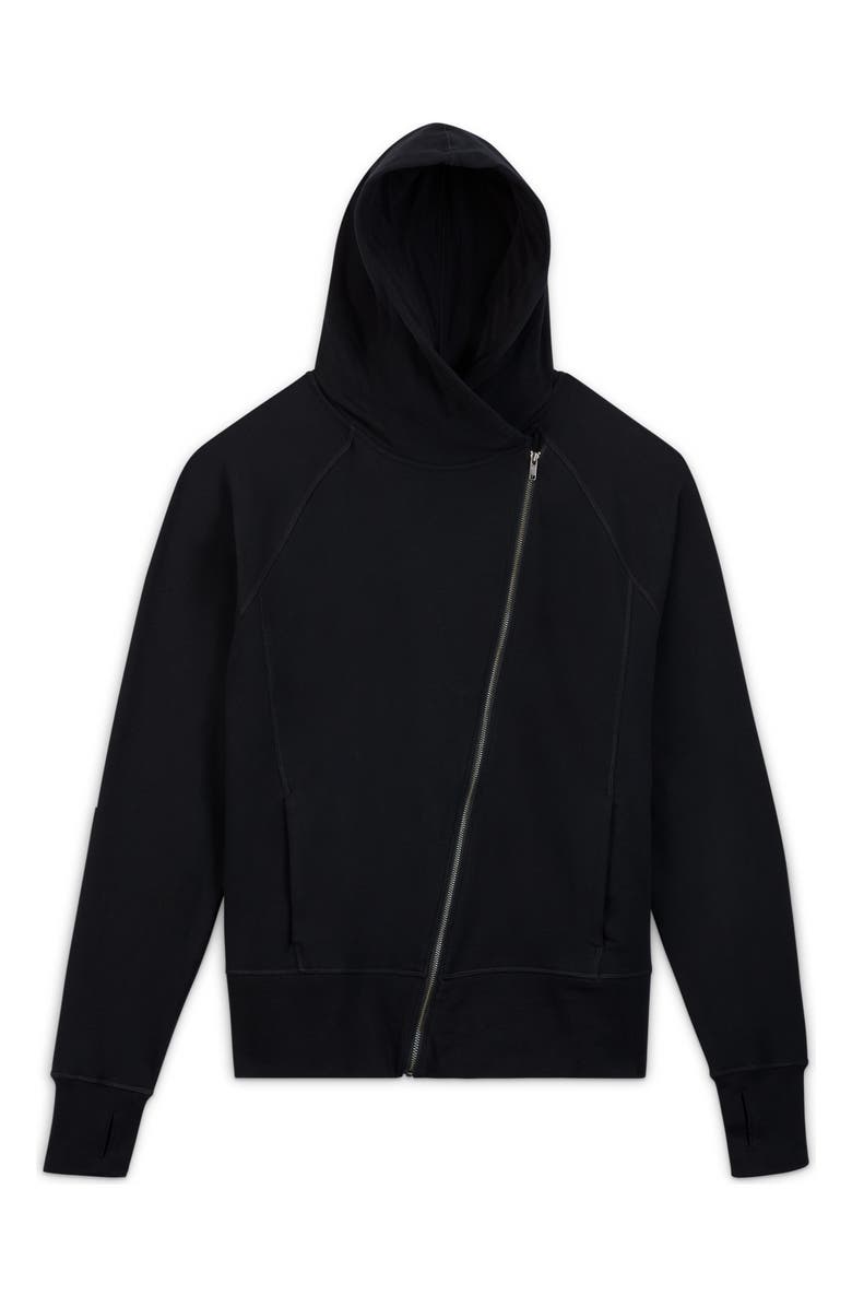 Nike Yoga Statement Essential Fitted Full-Zip Hoodie, Alternate, color, 