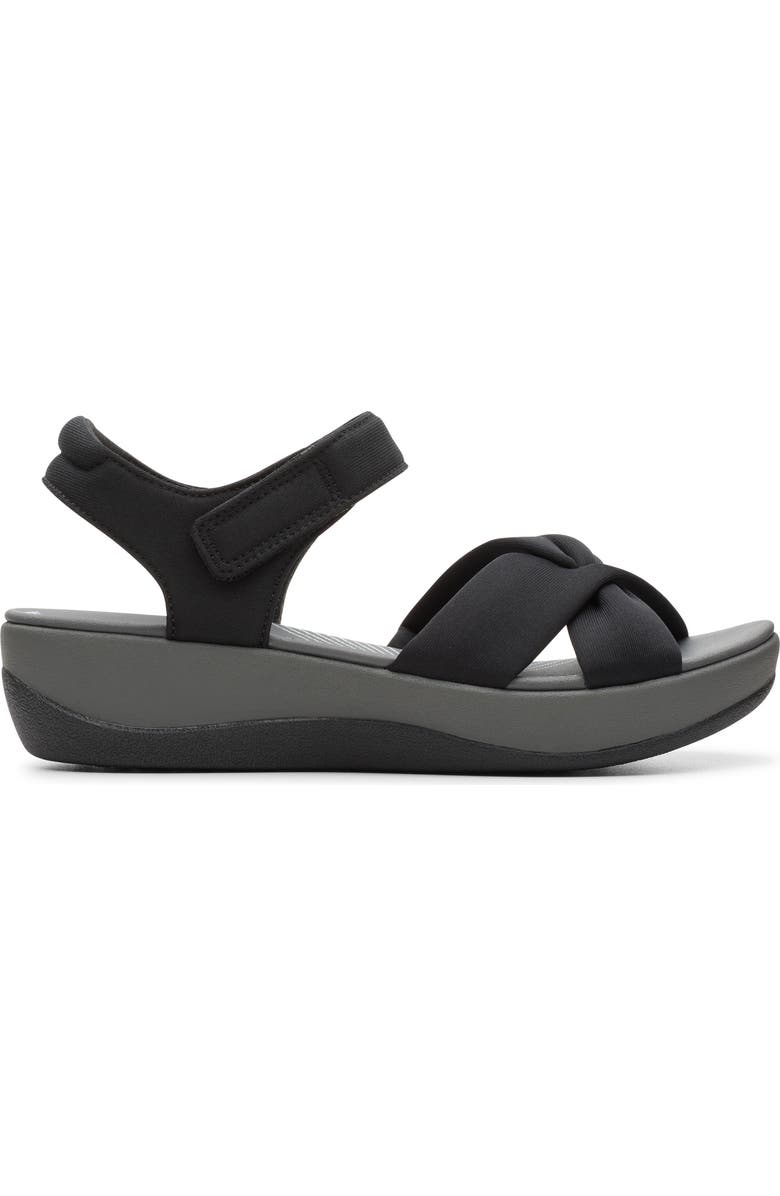 Clarks<sup>®</sup> Arla Daisy Sandal, Alternate, color, Black