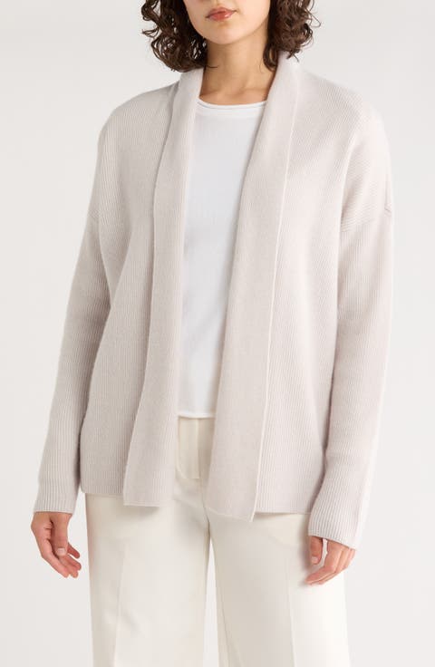 Shawl Collar Cashmere Cardigan