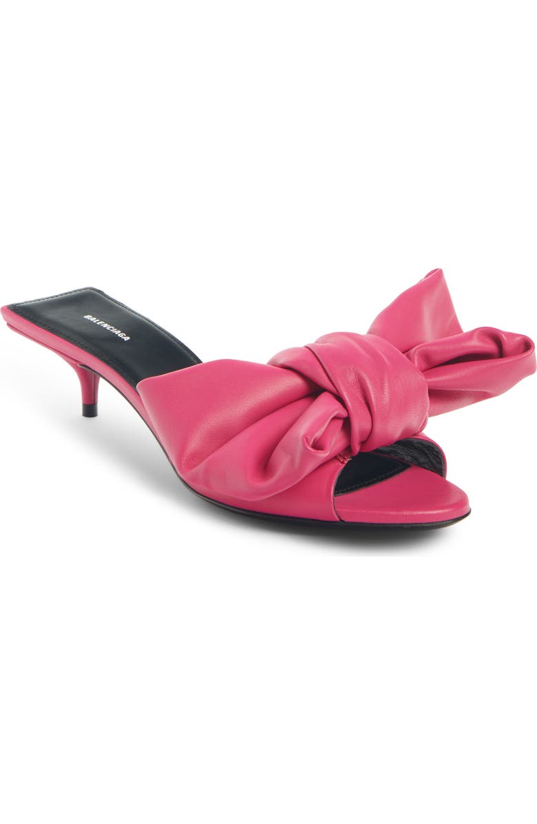 Balenciaga Bow Slide Sandal, Main, color,