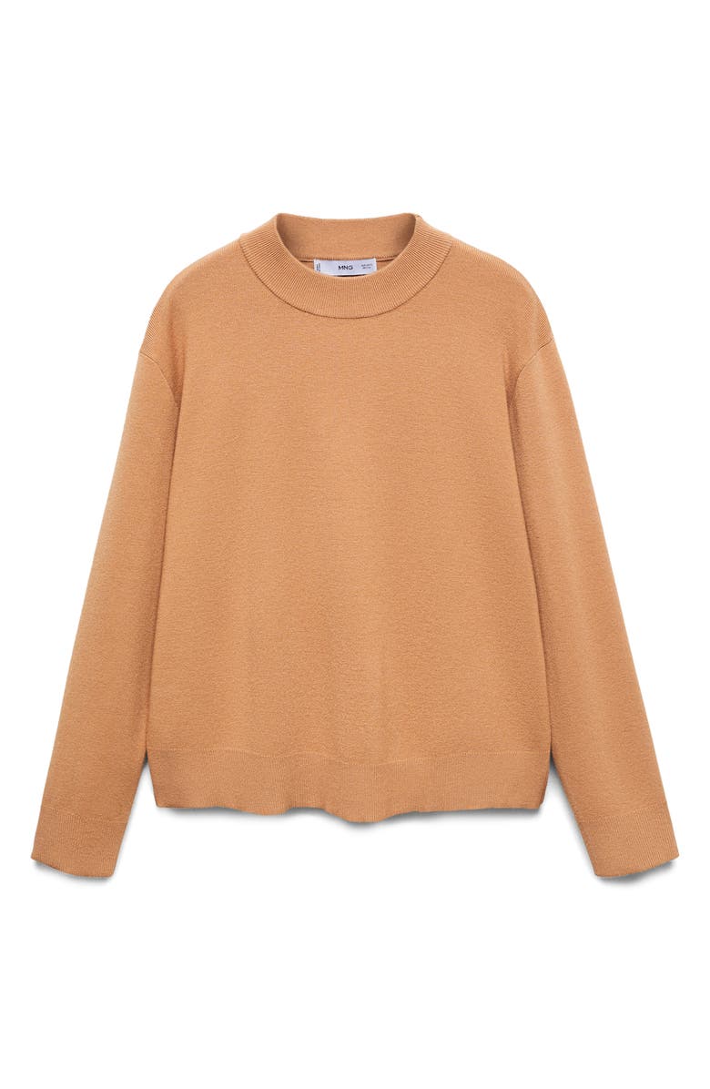 MANGO Crewneck Knit Sweater, Main, color, 