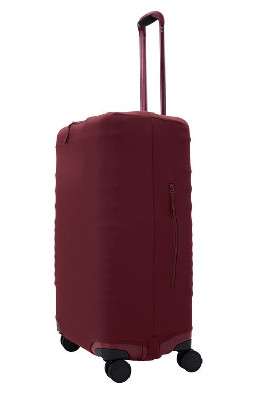Beis Béis The Medium Check-in Luggage Cover In Burgundy