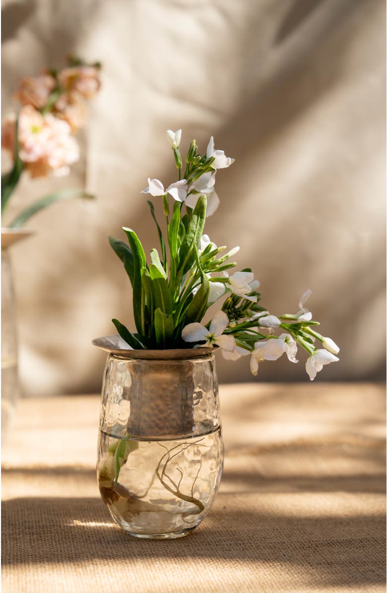 The Collective Home Floral Bloom Assorted - Set of 2, Alternate, color, Clear