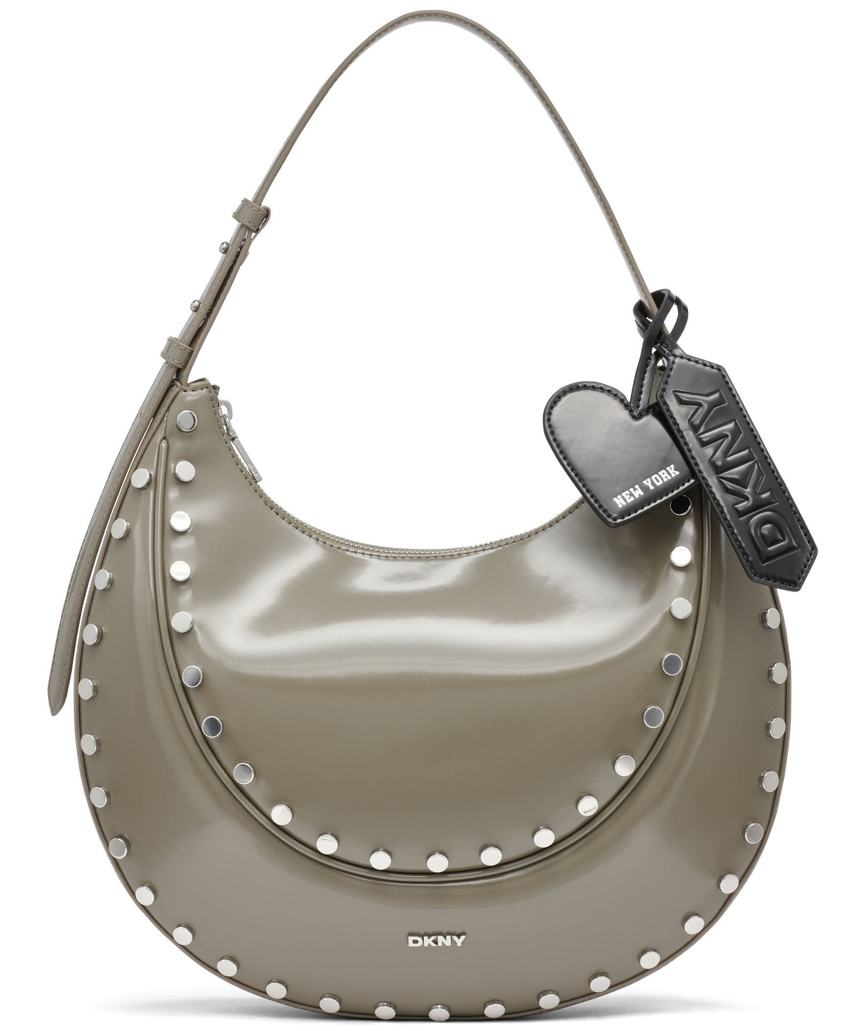 DKNY Sadie Shoulder Bag, Main, color, Utility Green