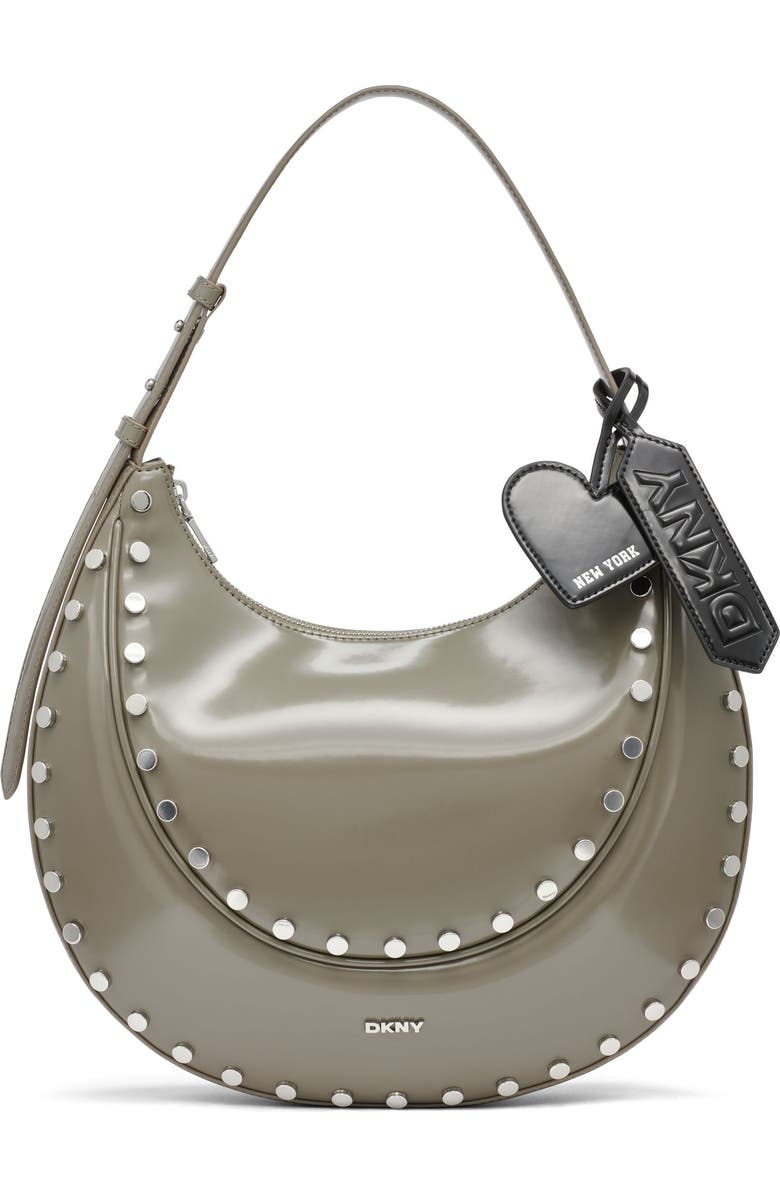 DKNY Sadie Shoulder Bag, Main, color, Utility Green