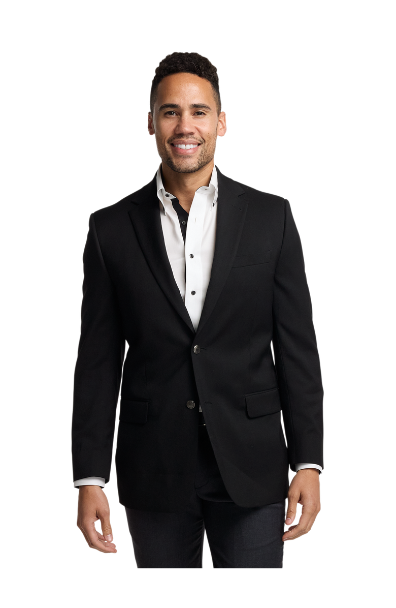 Paul Fredrick Travel Blazer, Alternate, color, Black