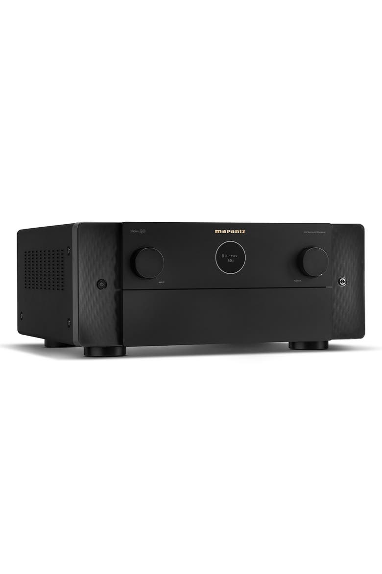 Cinema 40 9.4 Channel 8K Ultra HD Home Theater Receiver with Dolby Atmos, Alternate, color, Black