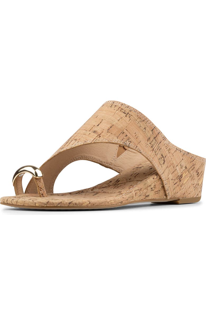 Donald Pliner Toe Ring Wedge Sandal, Alternate, color,