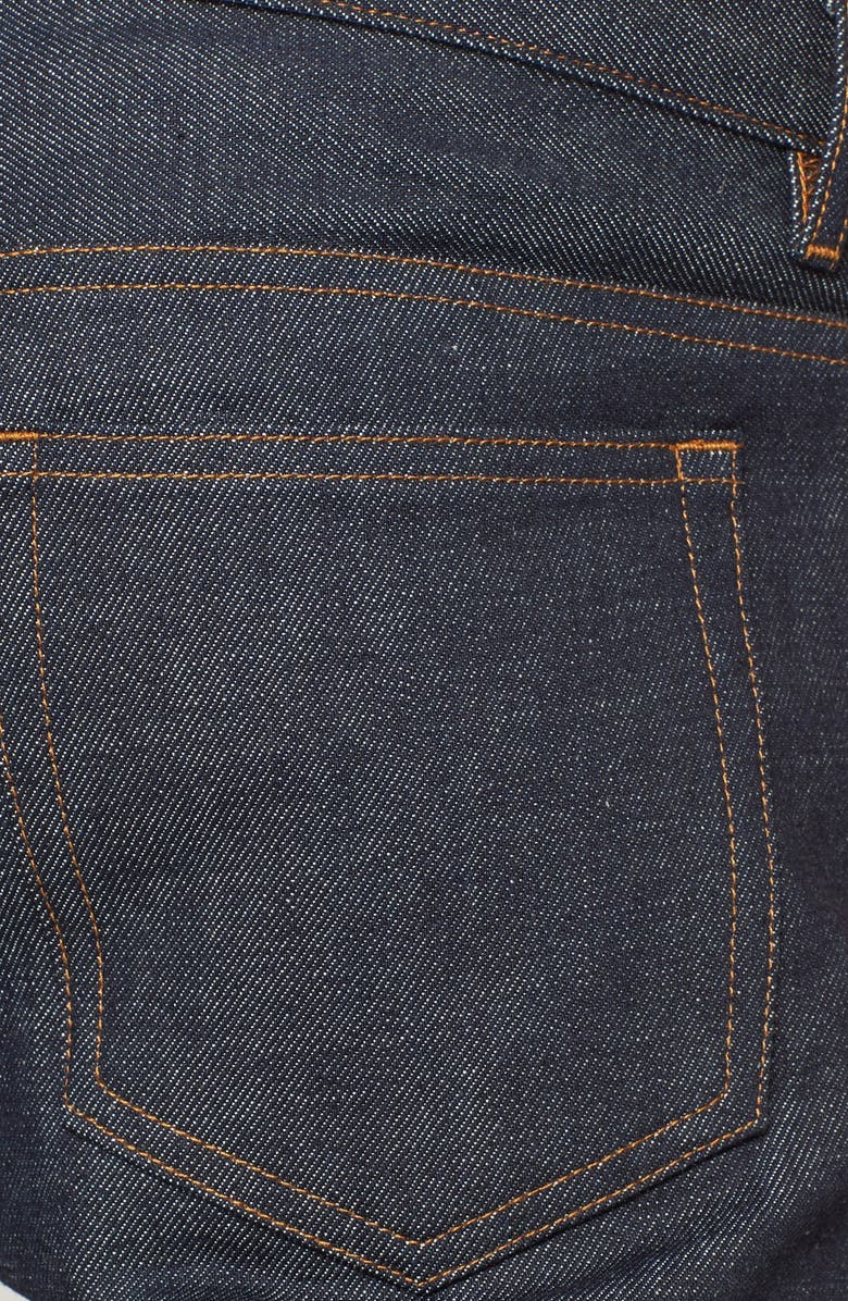 A.P.C. Petit Standard Slim Fit Raw Selvedge Jeans, Alternate, color, 
