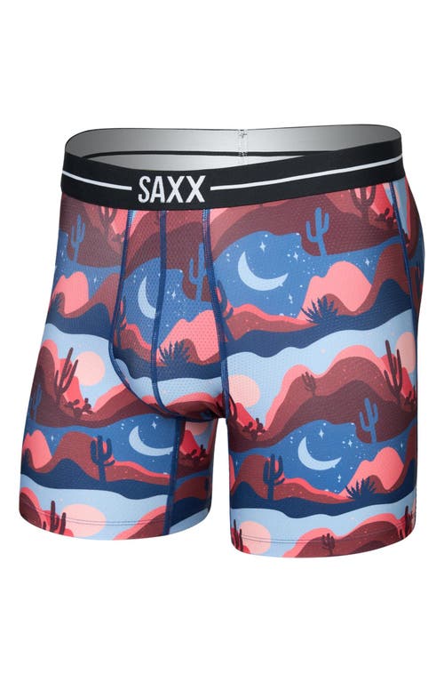 Saxx Volt Breathable Sim Fit Mesh Boxer Briefs In Multi