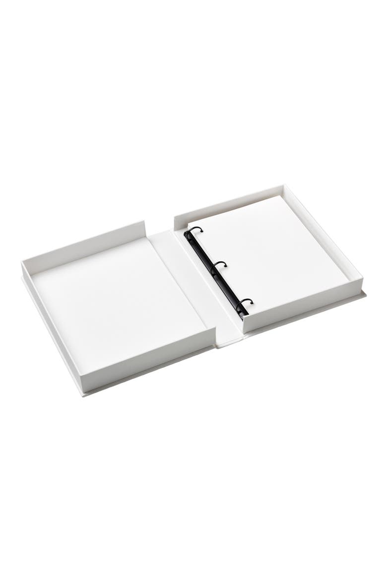 A Love Story Wedding Photo Album, Alternate, color, WHITE