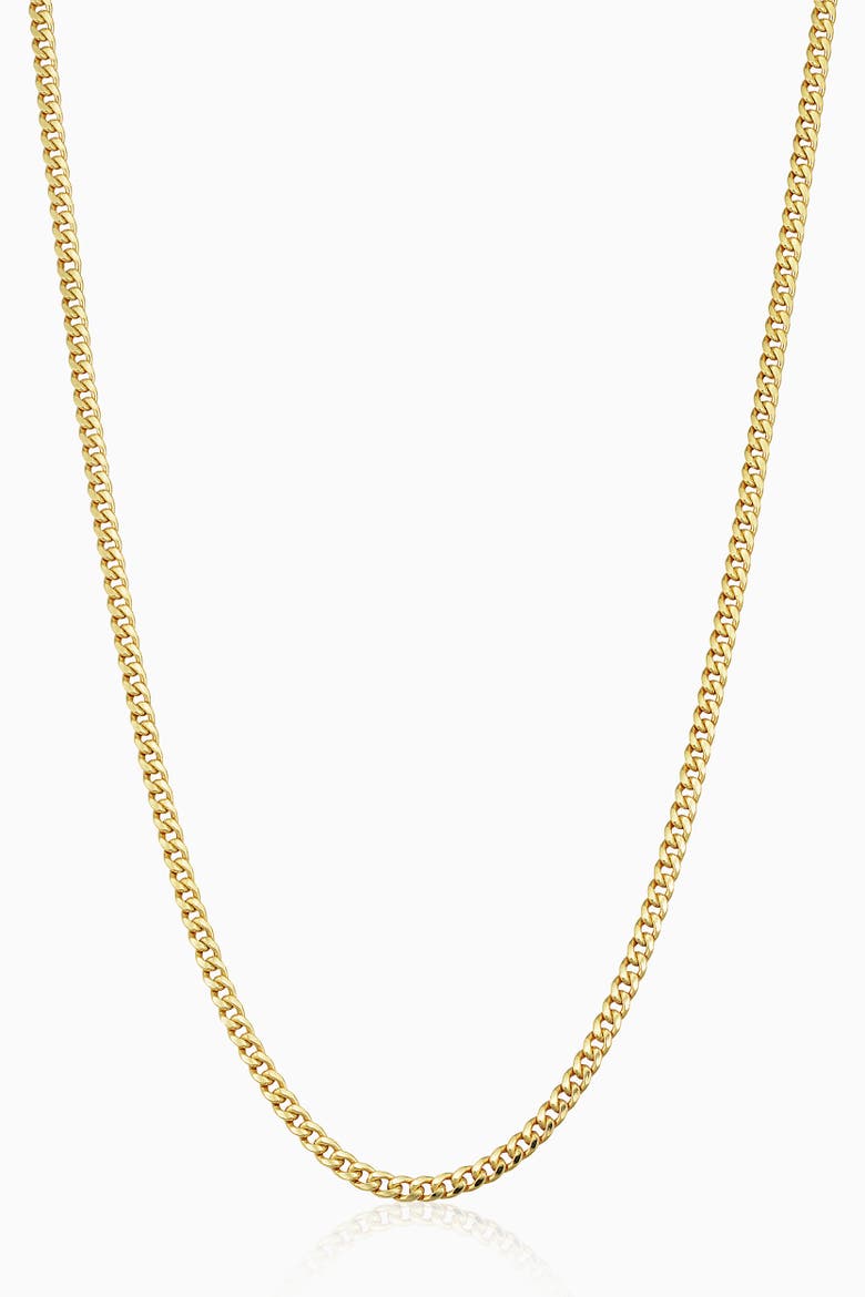 14K Yellow Gold Estate Cuban Choker, Main, color, Yellow Gold