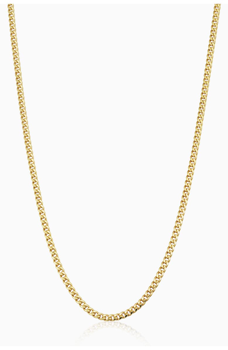 Oradina 14K Yellow Gold Estate Cuban Choker, Main, color, Yellow Gold
