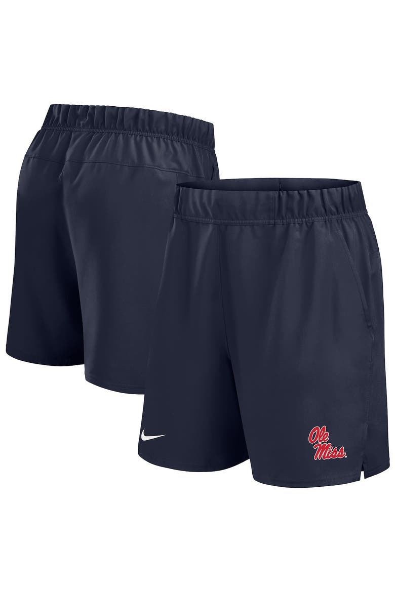 Men's Nike Navy Ole Miss Rebels Performance Victory Shorts, Alternate, color, Navy