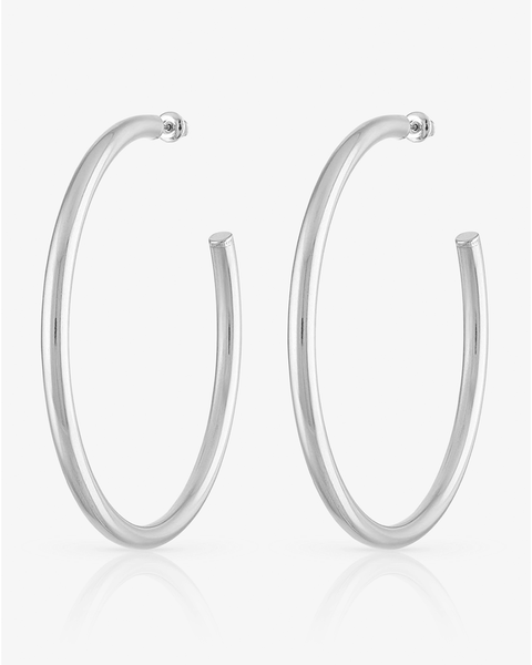 Large Open Hoop Earrings