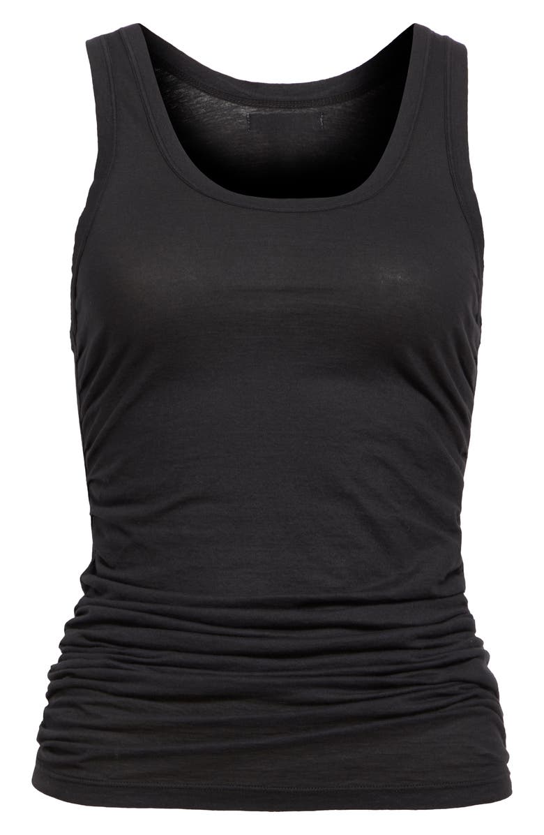 Haikure May Ruched Cotton Tank, Alternate, color, 