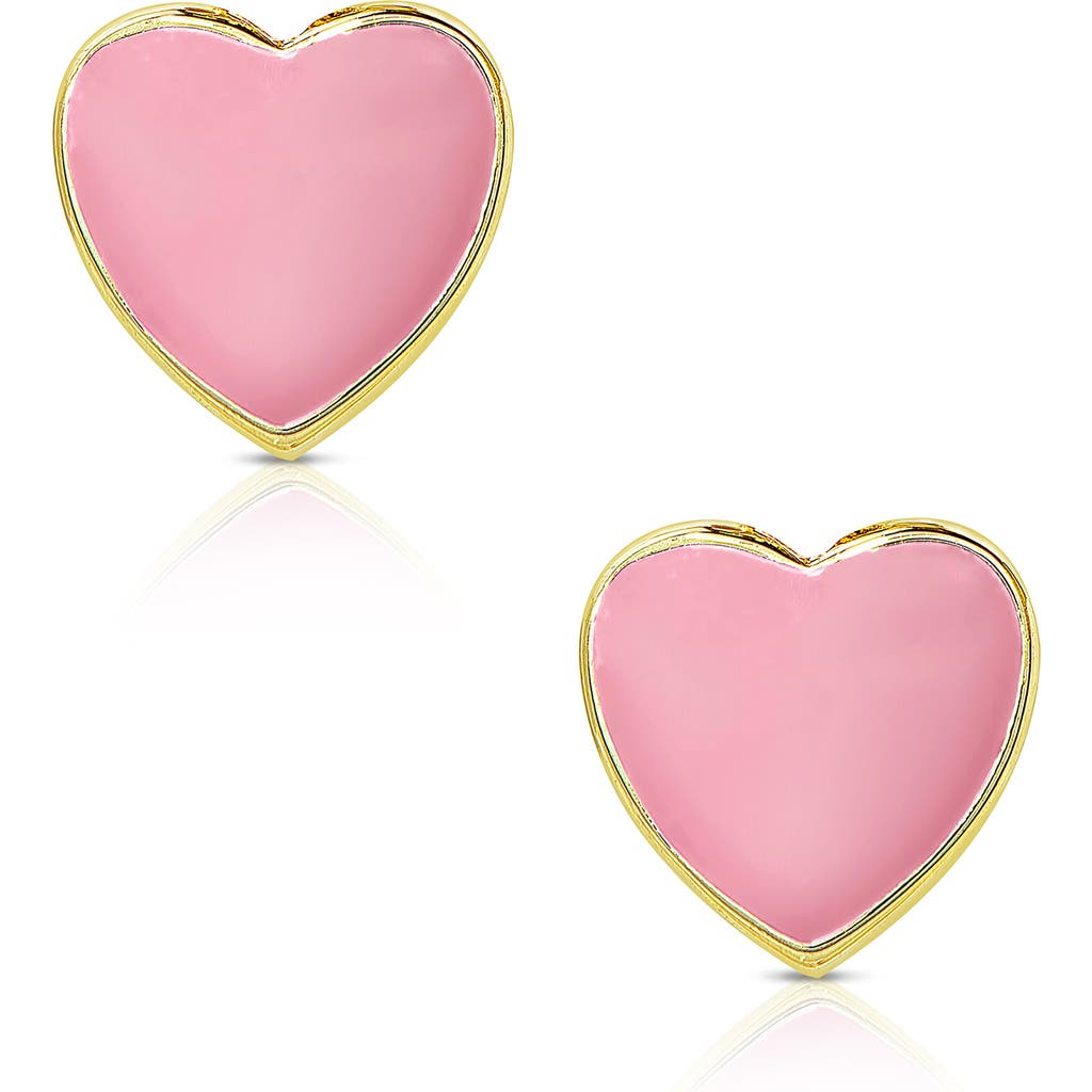 Lily Nily Heart Stud Earrings in Gold  product