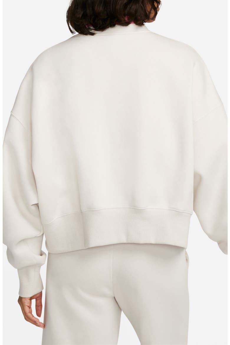Phoenix Fleece Crewneck Sweatshirt, Alternate, color, 104 104 LT OREWOOD BRN/SAIL