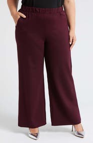 Universal Standard Stephanie Wide Leg Ponte Pants