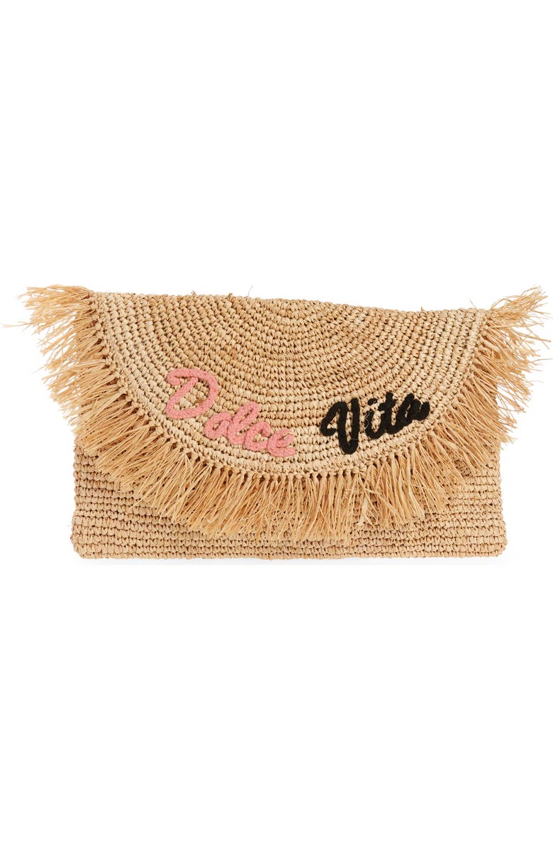 BTB Los Angeles Dolce Vita Oversize Clutch, Main, color,