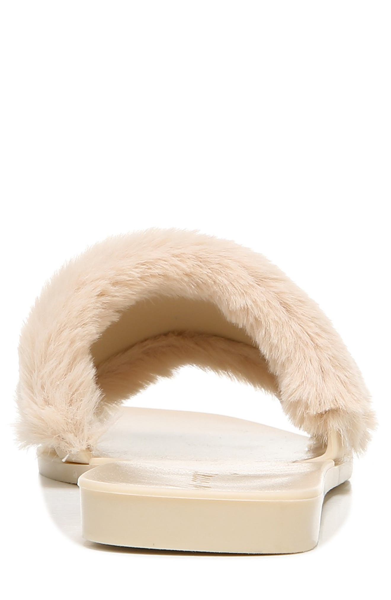 Circus NY by Sam Edelman Circus by Sam Edelman Everette Faux Fur Slide Sandal, Alternate, color, 