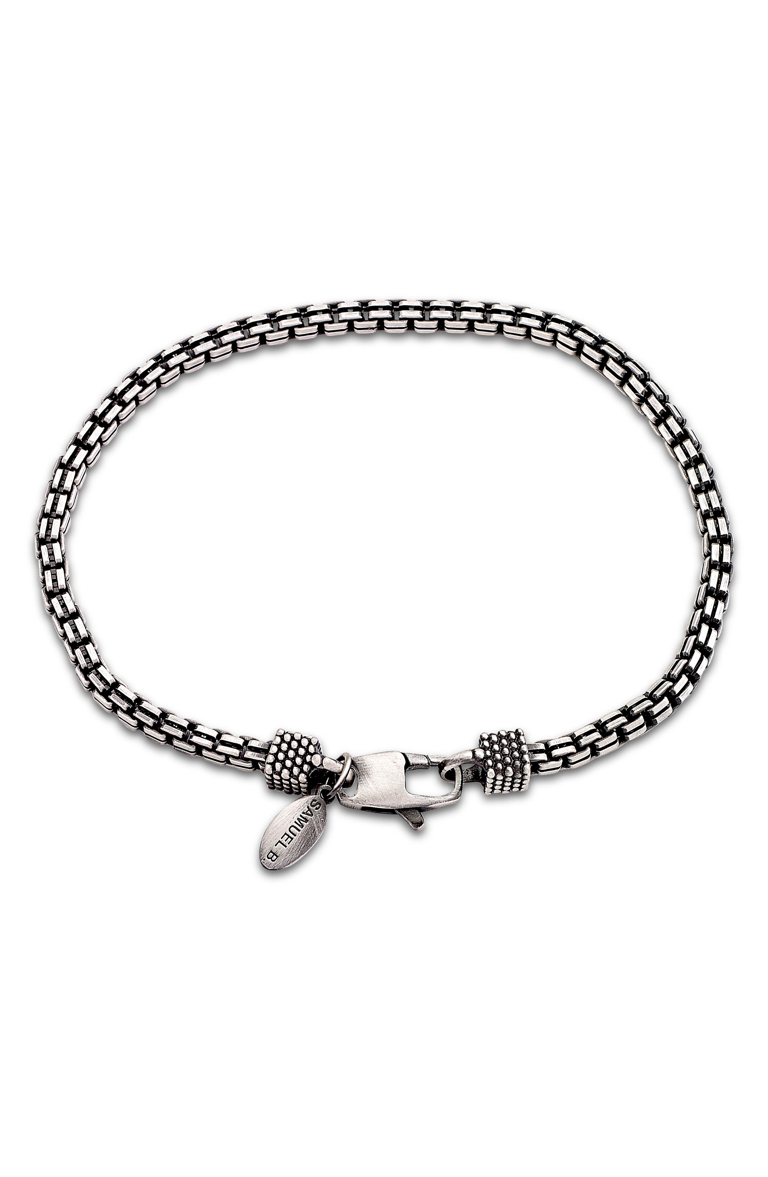Double Box Chain Bracelet