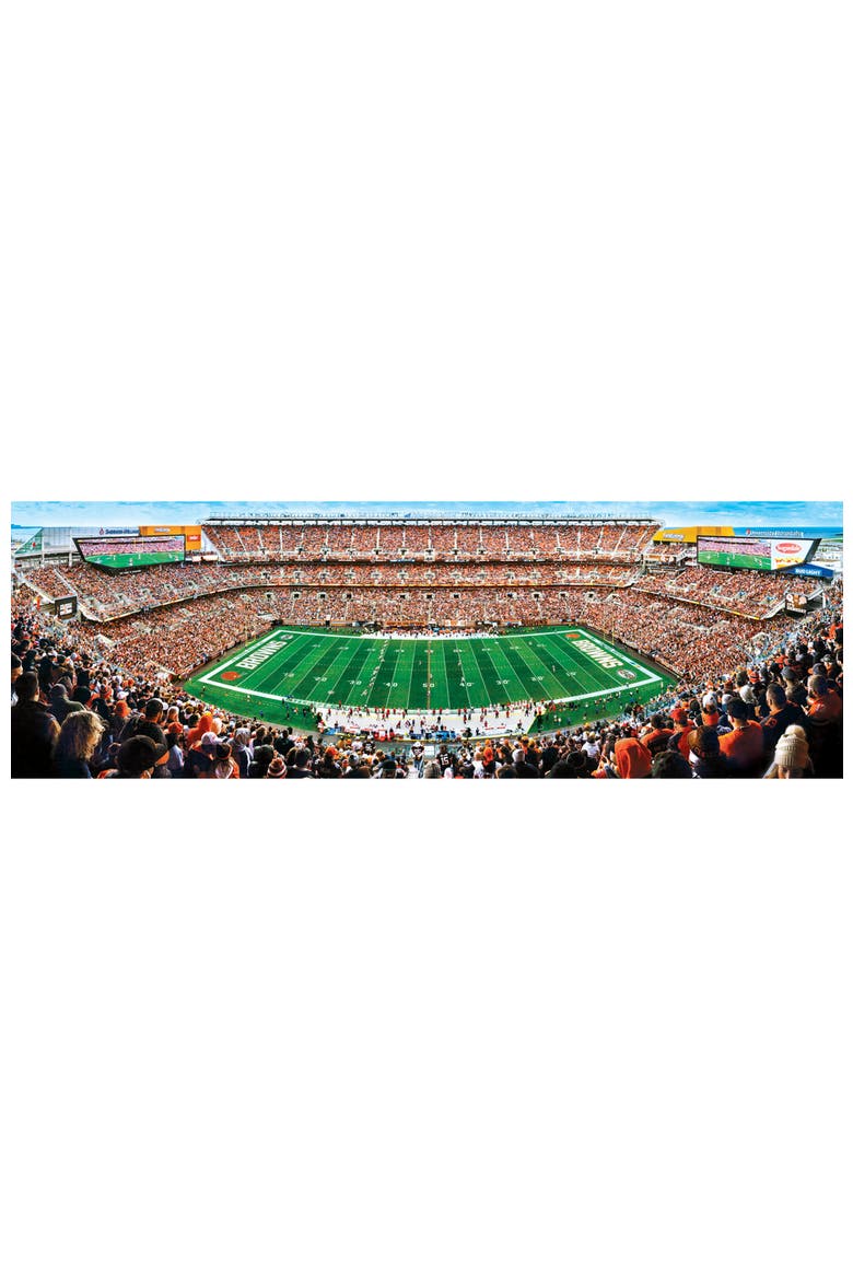 Cleveland Browns 1000pc Panoramic Puzzle, Alternate, color, Multicolor