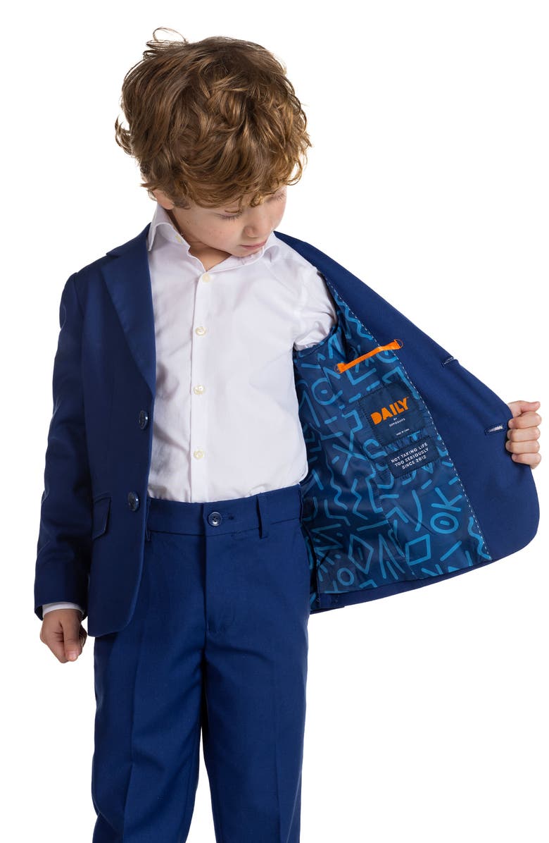 OppoSuits Kids' Daily Suit Coat & Pants Set, Alternate, color, Navy