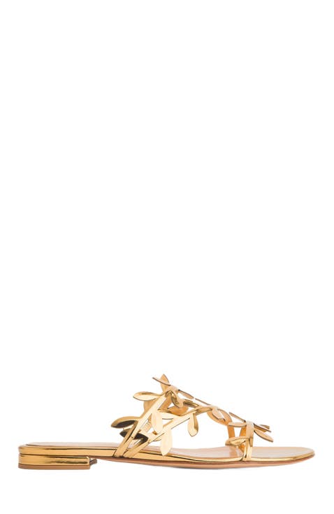 Gianvito Rossi☆Ribbon Slide レザー ミュール♪【送料込】 Gianvito Rossi(ジャンヴィト ロッシ)のBijoux 55 レザー