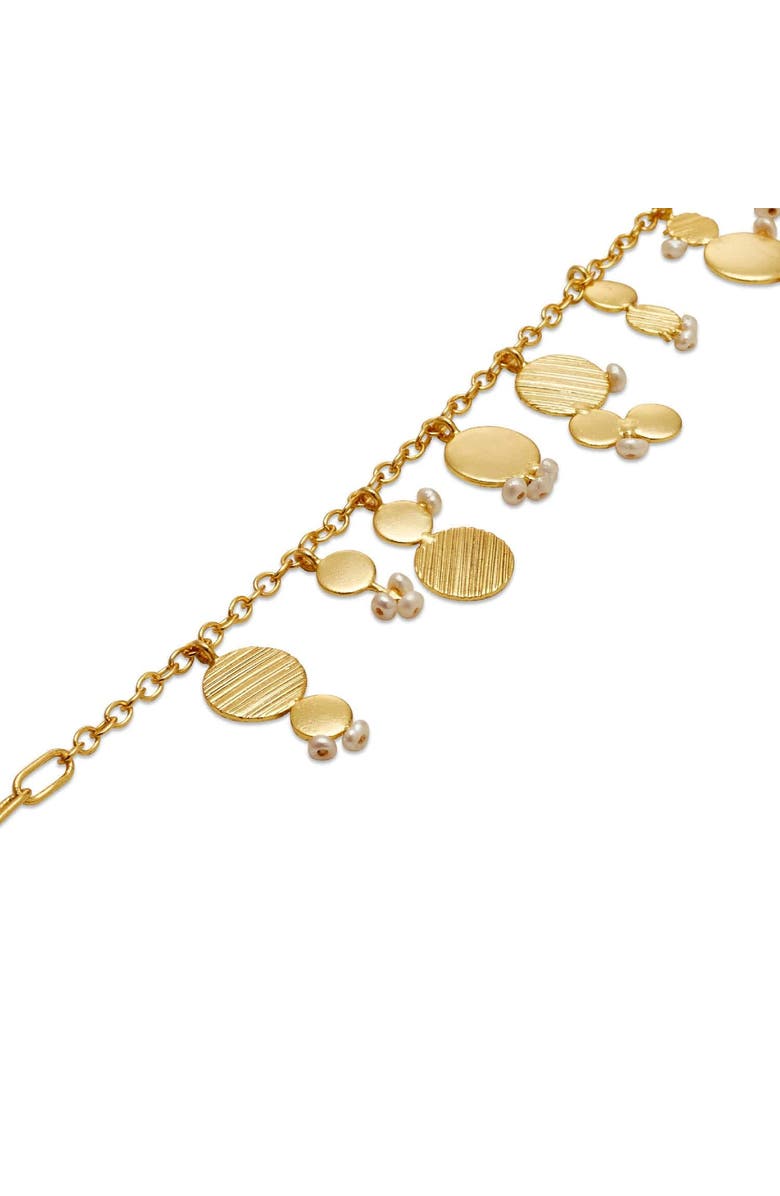 Dhwani Bansal AFEFE CHARM BRACELET, Alternate, color, Gold Plated