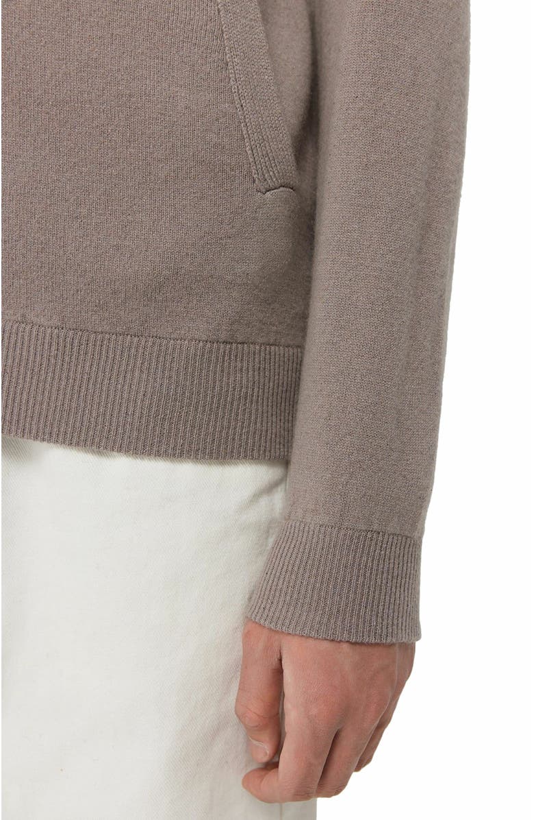 GOBI Mongolian Cashmere Cashmere Bomber, Alternate, color, Stucco
