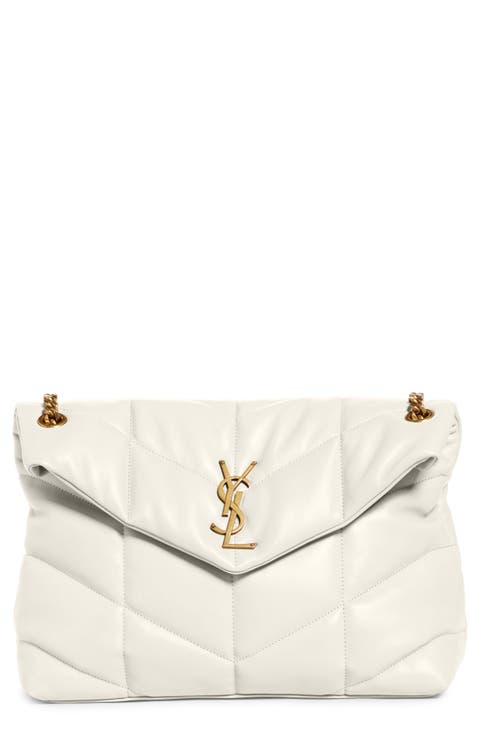 Medium Loulou Puffer Quilted Leather Crossbody Bag