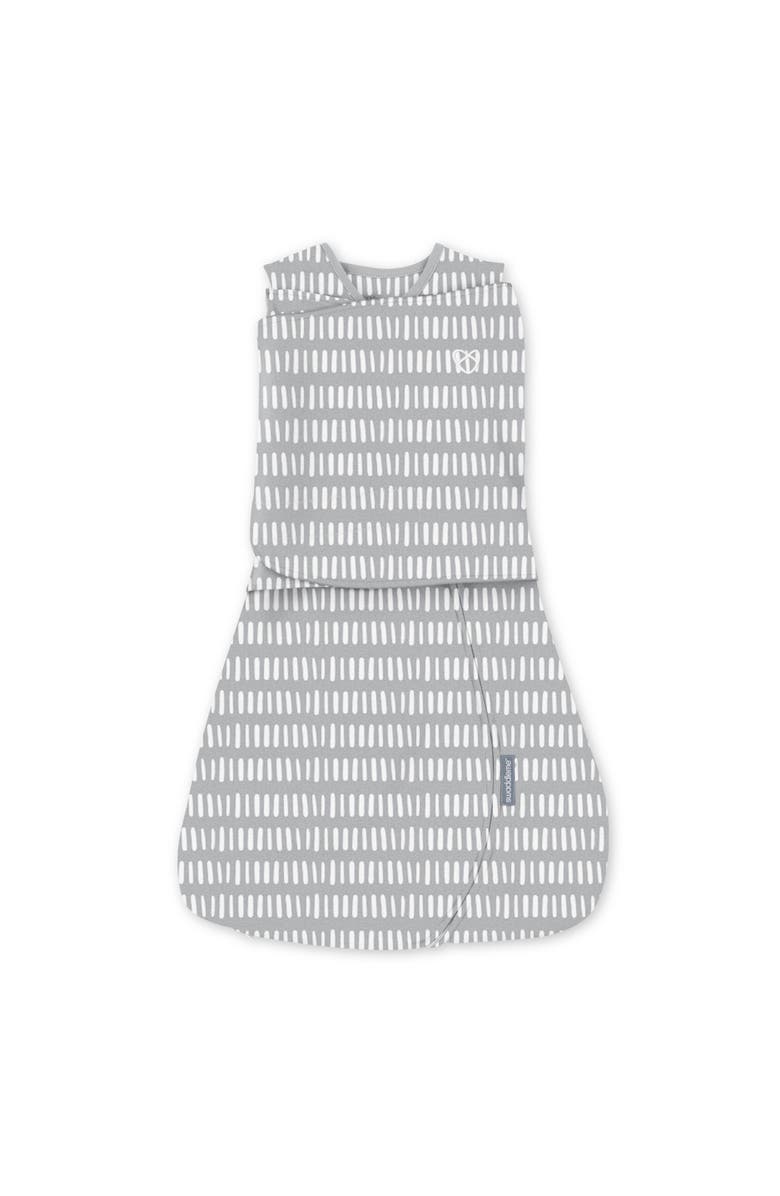 INGENUITY SwaddleMe by Ingenuity Arms Free Convertible Baby Swaddle, Main, color, Grey