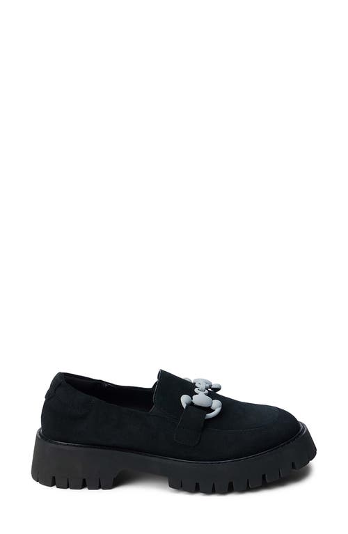 Matisse Hutch Bit Loafer In Black