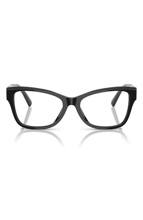 Tiffany & Co . 54mm Butterfly Optical Glasses In Black