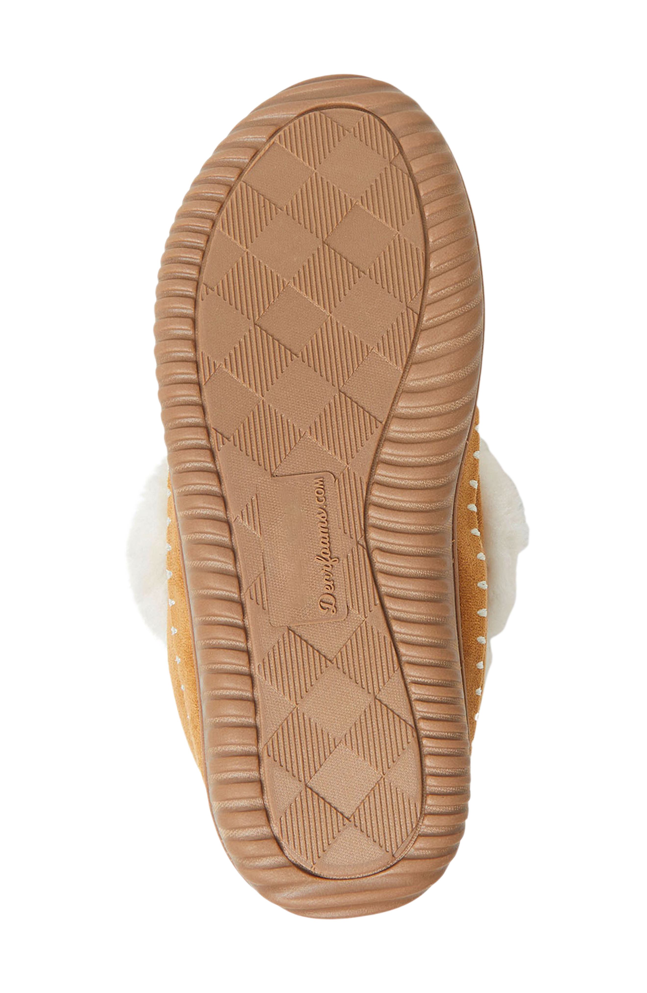 Moritz Bootie Slipper, Alternate, color, WHISKEY