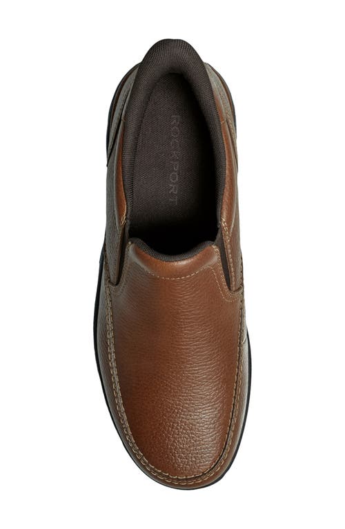 Rockport Ellworth Slip-on Shoe In Dark Brown