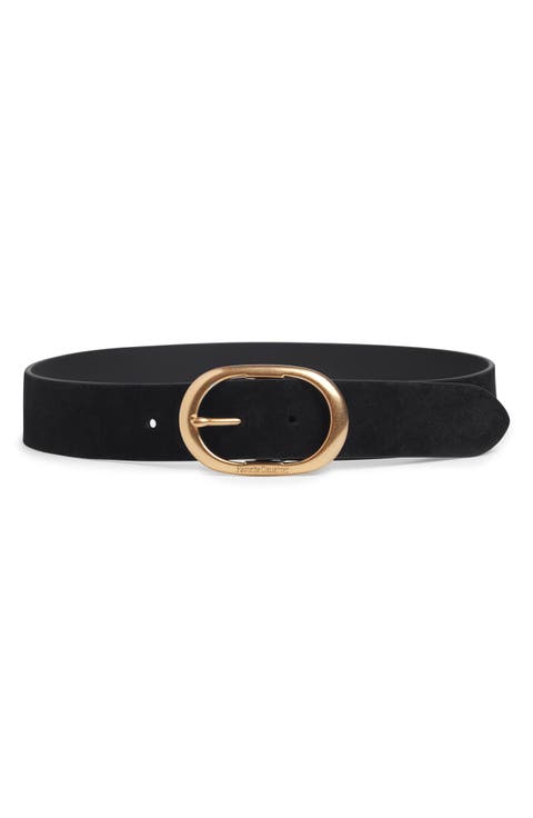 The Contour Suede Belt