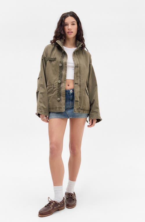 Bdg Urban Outfitters Oversize Canvas Military Jacket