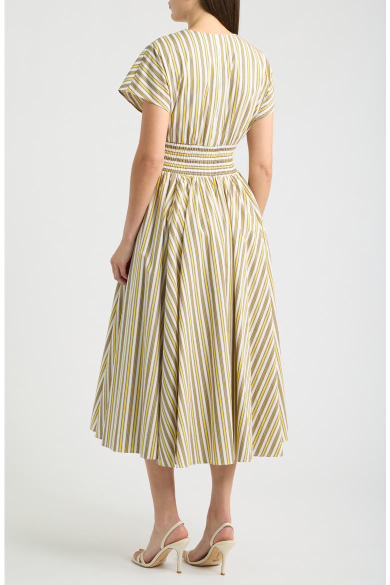 The Julianne Belted Maxi Dress, Alternate, color, BRIGHT WHITE/ULTRA WHITE
