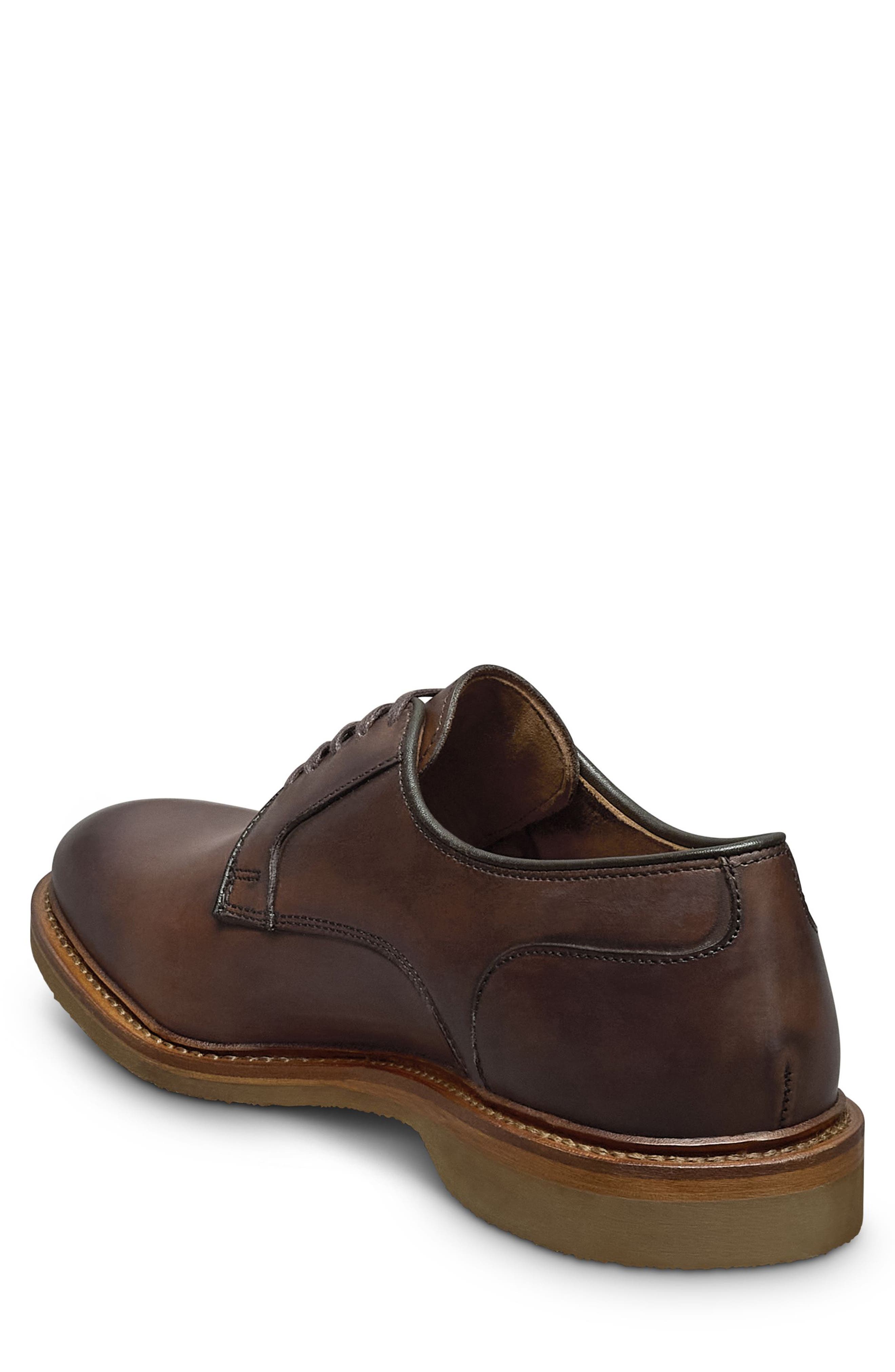 Allen Edmonds Walker Verse Derby, Alternate, color, Chili