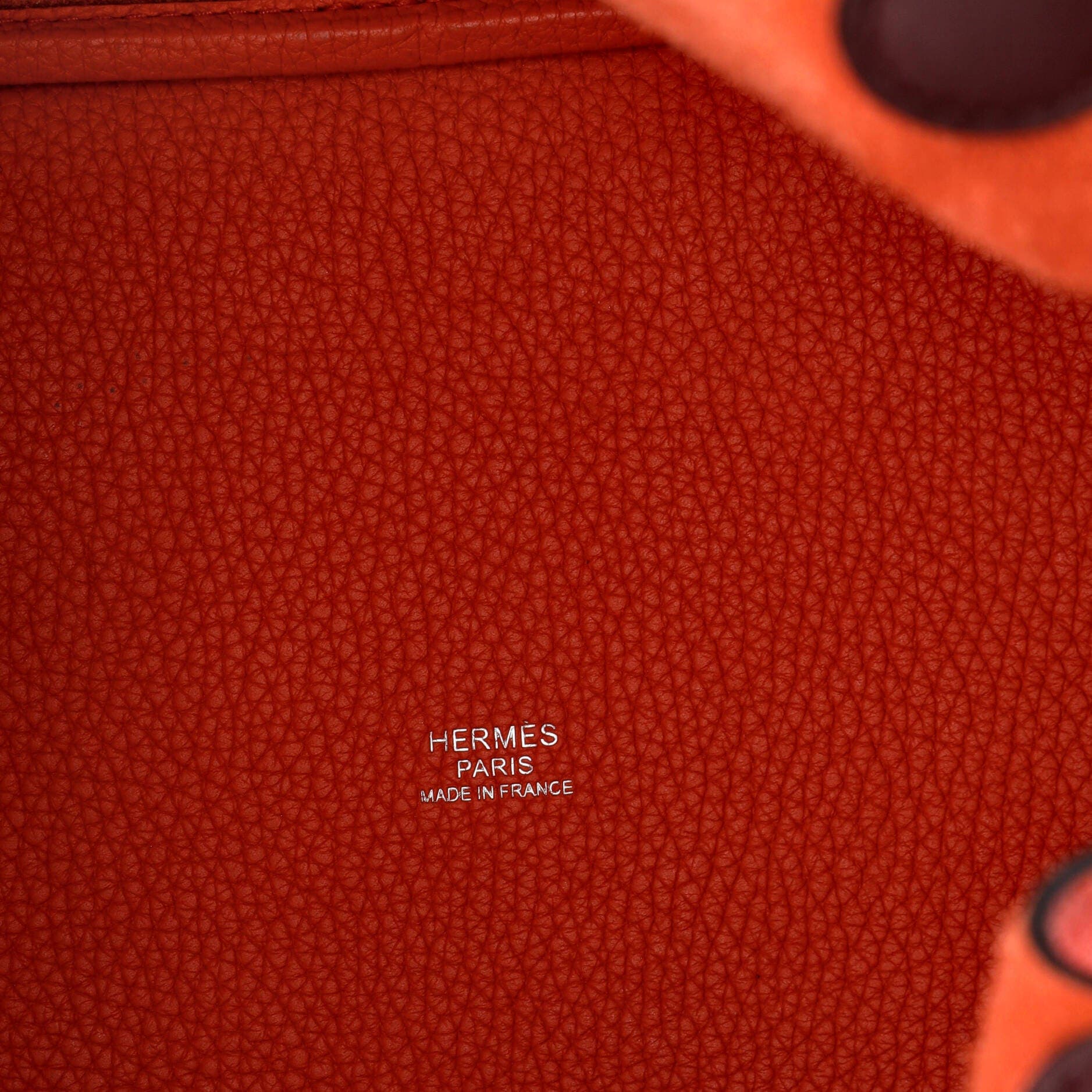 Pre-Owned Hermes Eclat Picotin Lock Bag Clemence MM, Alternate, color, Orange Poppy