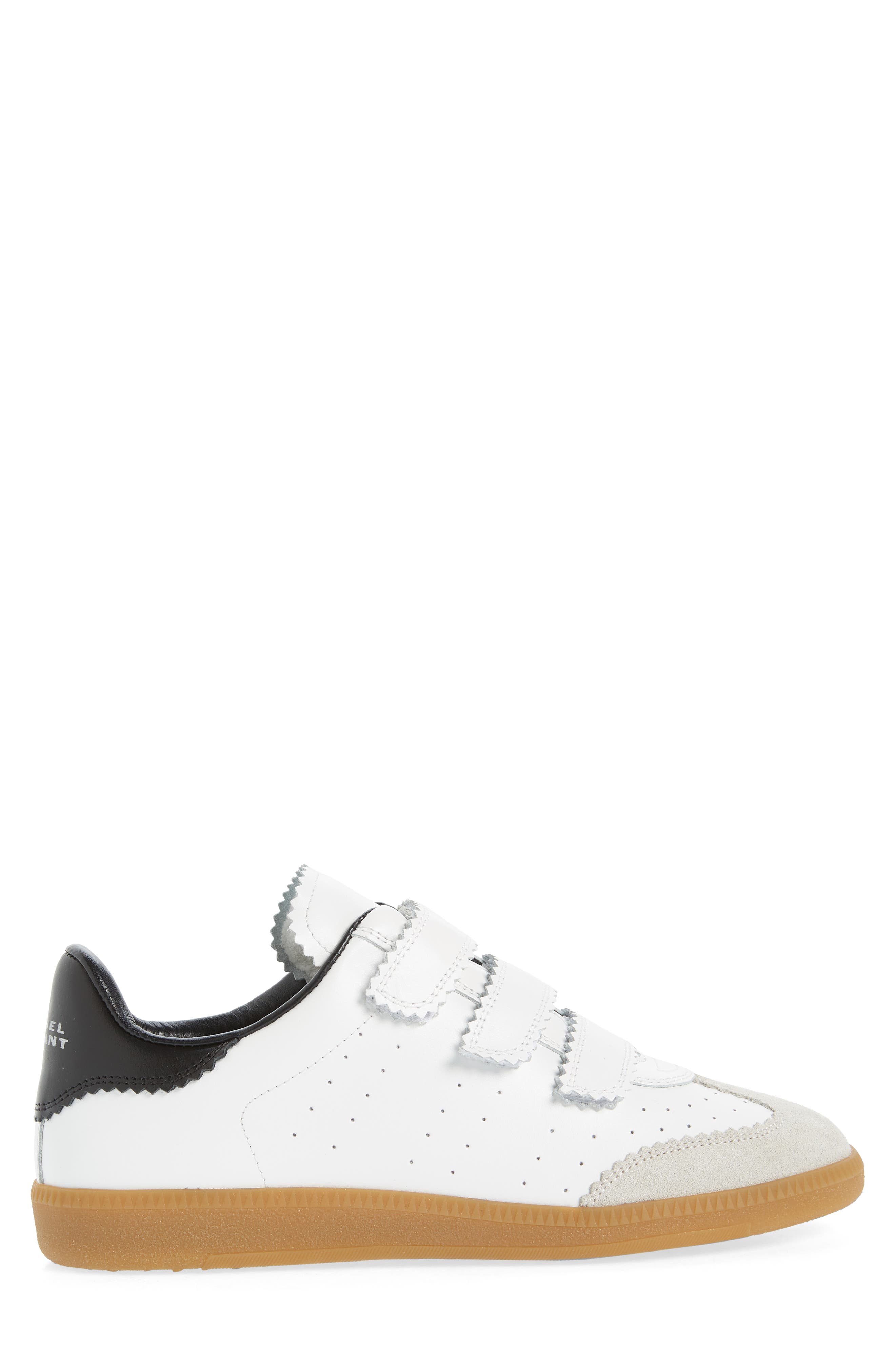 Isabel Marant Beth Low Top Sneaker, Alternate, color, White