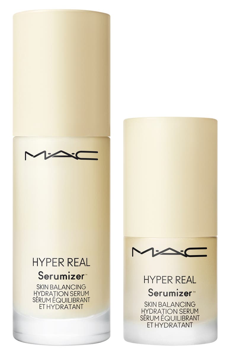 MAC Cosmetics For Real Hyper Real Serumizer<sup>™</sup> Skin Balancing Hydration Serum Duo $99 Value, Alternate, color, 