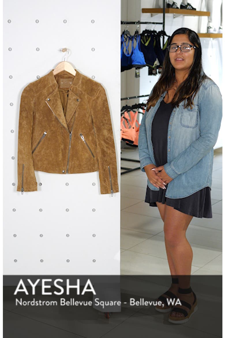 No Limit Suede Moto Jacket video